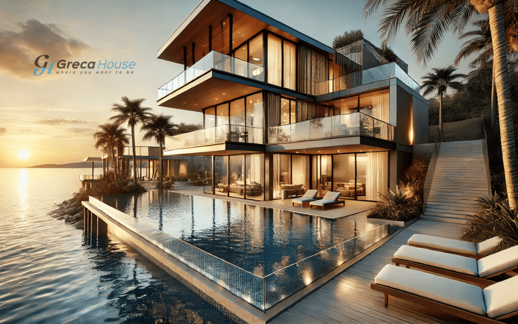 beachfront real estate greece