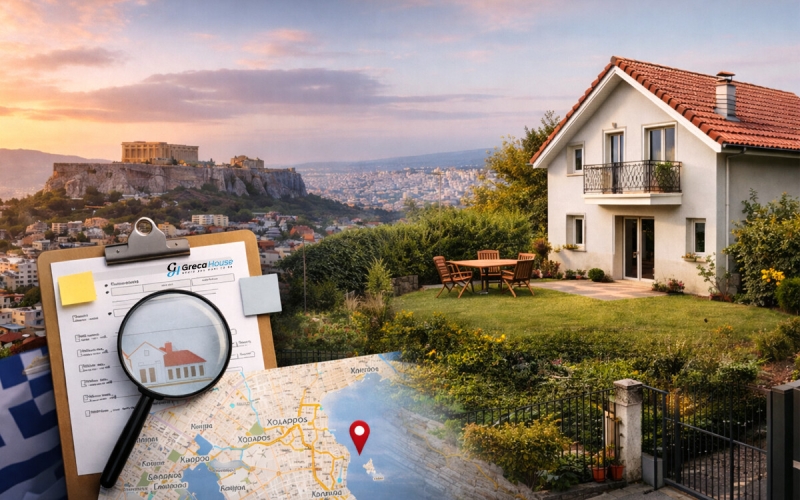 Buying a Detached House in Athens Greece - Where Can You Find One?